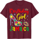 Jamaica Birthday Girl Bday Party Crew Jamaican Women Girls T-Shirt - T-Shirt | Maroon