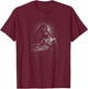 Pieta Mary Holding Jesus Christ Body T-Shirt - T-Shirt | Maroon