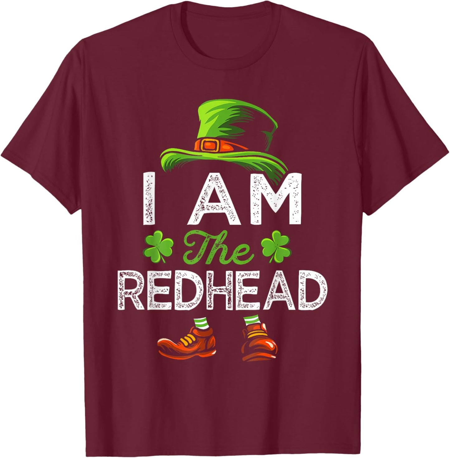 Funny St Patricks Day T-Shirt - T-Shirt | Maroon
