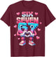 Six Seven 67 Brainrot Valentine Heart Gifts for Girl Boy Kid T-Shirt - T-Shirt | Maroon