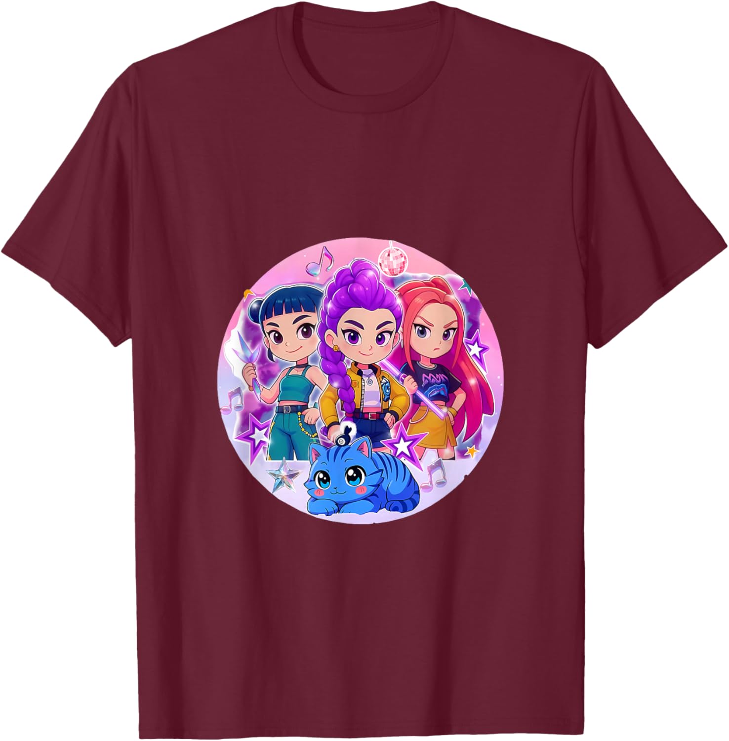 Mira Zoey Rumi T-Shirt - T-Shirt | Maroon