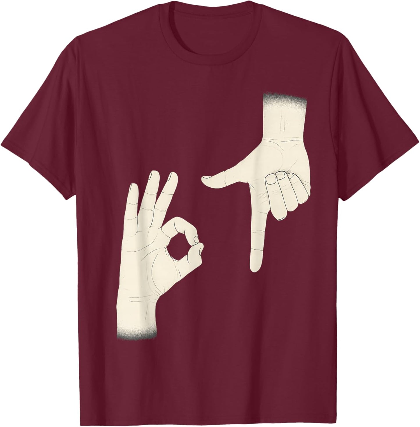 67 Meme Hands 6 7 Six Seven 6-7 Teen Boys Kids T-Shirt - T-Shirt | Maroon