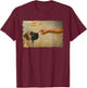 God Creates Great Fawn Great Dane Dog Lover T-Shirt - T-Shirt | Maroon
