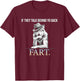 If They Talk Behind Your Back Fart Funny Oddly Humor T-Shirt - T-Shirt | Maroon