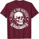 Luck is for Heretics Shamrock Funny Proverbs 16:33 T-Shirt - T-Shirt | Maroon
