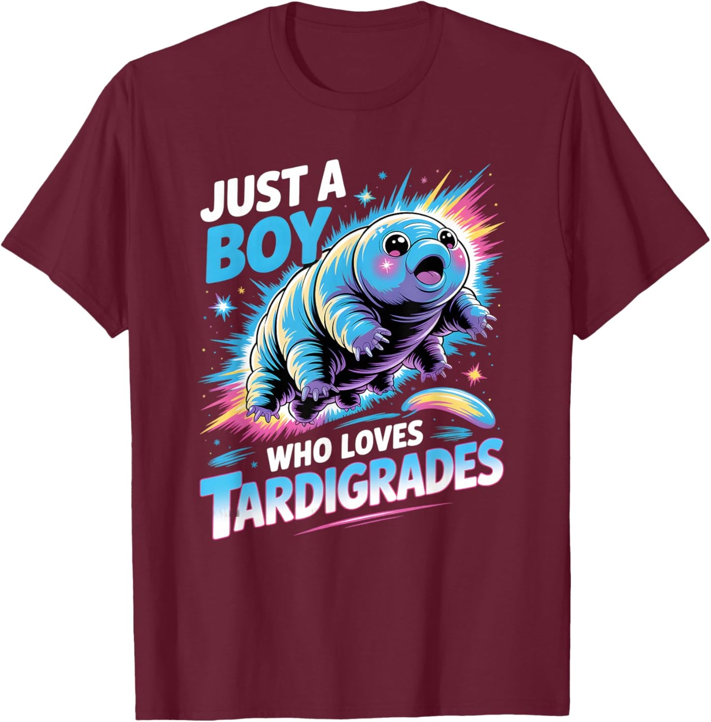 Boys Tardigrade T-Shirt - T-Shirt | Maroon