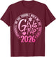 Girls Trip 2026 Apparently are Trouble When We are Together T-Shirt - T-Shirt | Maroon