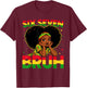 Black History Six Seven Bruh 6 7 Meme Melanin Girl Teen Kids T-Shirt - T-Shirt | Maroon
