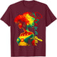 Grenada Flag Grenadian Girl Proud Pride Patriotic T-Shirt - T-Shirt | Maroon