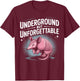 Pink Fairy Armadillo Lover Animal Cingulata Chlamyphoridae T-Shirt - T-Shirt | Maroon