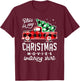 This is My Christmas Movie Watching Shirt Vintage Red Truck T-Shirt - T-Shirt | Maroon