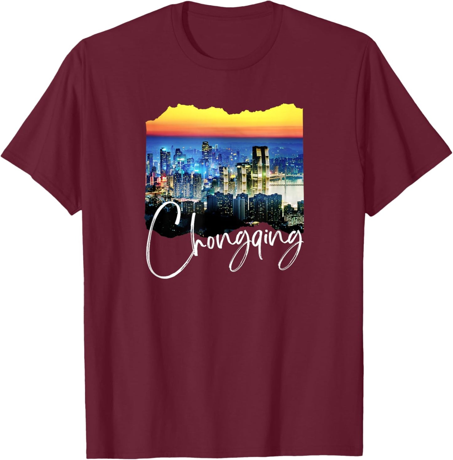 Chongqing T-Shirt - T-Shirt | Maroon