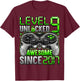 Level 9 Unlocked 9 Year Old Gifts for Boys 9th Birthday Boy T-Shirt - T-Shirt | Maroon