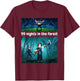 99 Nights in The Forest Birthday Costume for Boys Girls Teen T-Shirt - T-Shirt | Maroon