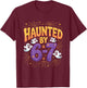 Haunted by 6-7 Funny Halloween 6-7 Costume T-Shirt - T-Shirt | Maroon