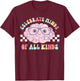 Celebrate Minds of All Kinds Brain Autism Awareness Autistic T-Shirt - T-Shirt | Maroon