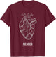 LyricLyfe- Shirt-Achy Breaky Heart-Mended Heart T-Shirt - T-Shirt | Maroon