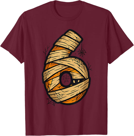 Couple Halloween Costume Duo Halloween Costume 6 7 Rizz T-Shirt - T-Shirt | Maroon