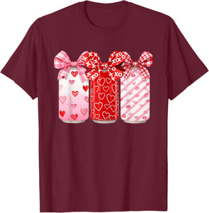 Soda Valentines Day Cute Retro Beverage Men Women Kids T-Shirt - T-Shirt | Maroon