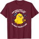 Funny Chicken Saying Some People aren't Just Missing A Screw T-Shirt - T-Shirt | Maroon