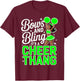 Black Cheerleader Bows Cheer Melanin Cheerleading Lime Green T-Shirt - T-Shirt | Maroon