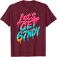 Let's Get Sendy 67 Ice Cream Drip Six Seven Funny 6 7 Meme T-Shirt - T-Shirt | Maroon