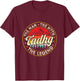 Tadhg The Man The Myth The Legend Personalized Name T-Shirt - T-Shirt | Maroon