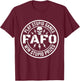 Play Stupid Games Win Stupid Prizes Funny Skeleton T-Shirt - T-Shirt | Maroon