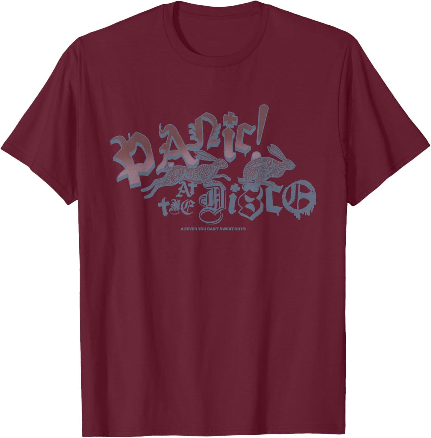 Panic! at The Disco - Rabbit Fever T-Shirt - T-Shirt | Maroon