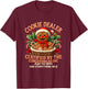 Vintage Gingerbread Bakery Christmas Cookie Dealer Holiday T-Shirt - T-Shirt | Maroon