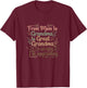 Promoted to Great Grandmother First Time Great Grandma T-Shirt - T-Shirt | Maroon