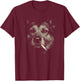 Dog Smoking Cigarette Funny German Shepherd Dog Meme T-Shirt - T-Shirt | Maroon