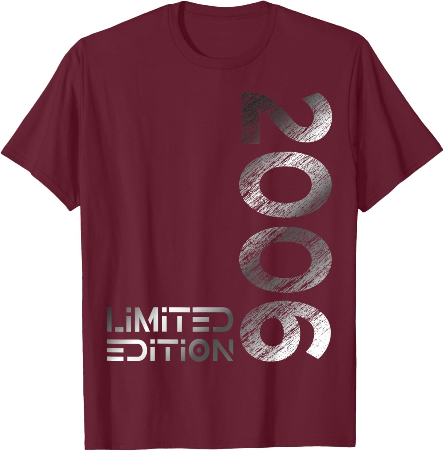 Limited Edition 2006 Man Woman 20th Birthday 20 T-Shirt - T-Shirt | Maroon