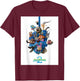Disney Zootopia 2 Gary De'Snake Tangle Official Poster Art T-Shirt - T-Shirt | Maroon