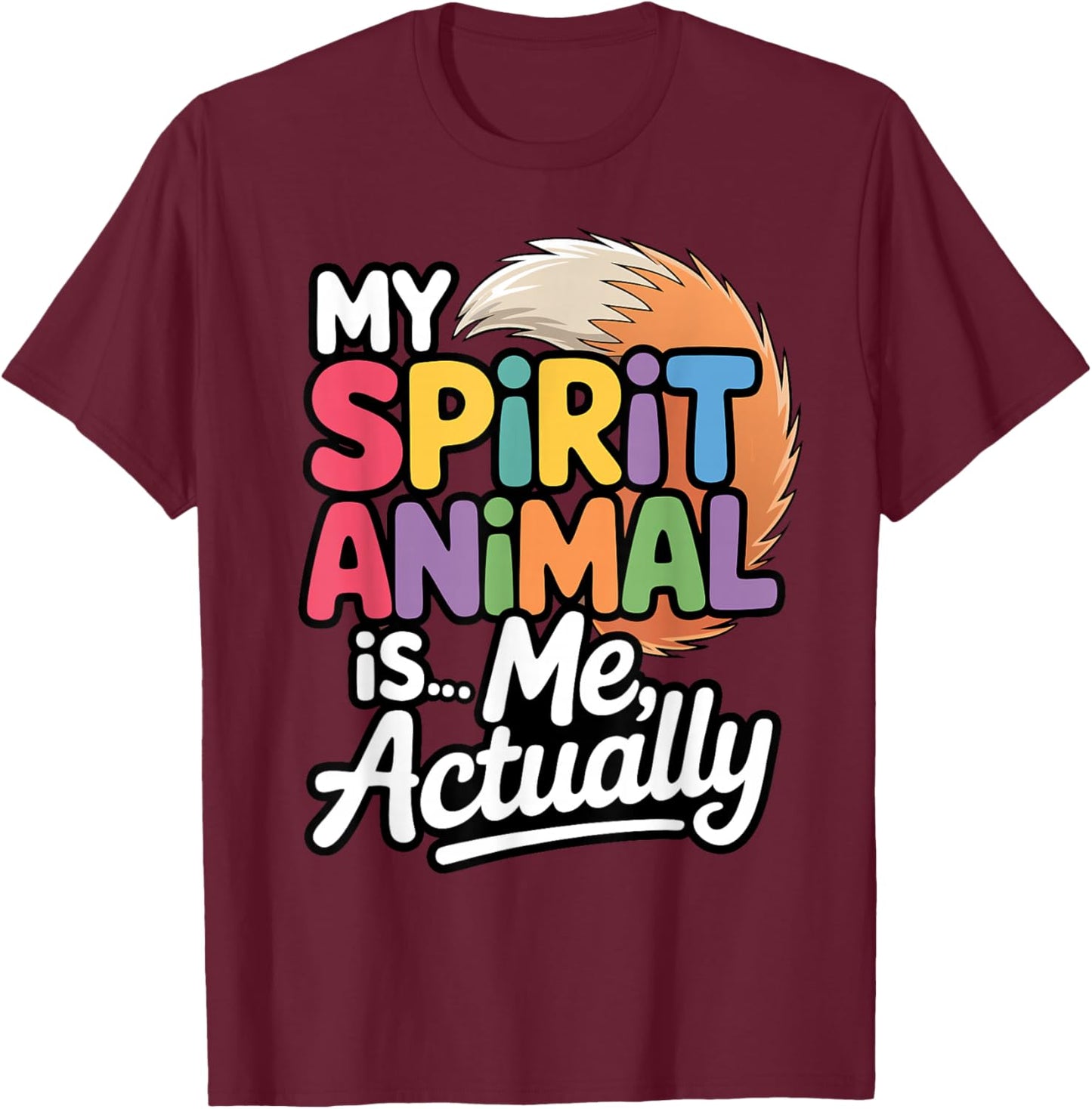 Fursonas Furry Fandom Anthropomorphic Animal T-Shirt - T-Shirt | Maroon