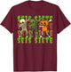 SEIS Siete Spanish Halloween 67 Boys Kids Six Seven Espanol T-Shirt - T-Shirt | Maroon