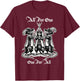 The Three Musketeers as Rats T-Shirt - T-Shirt | Maroon