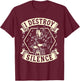 Bagpipes Shirt I Destroy Silence Scottish Bagpiper Men Women T-Shirt - T-Shirt | Maroon