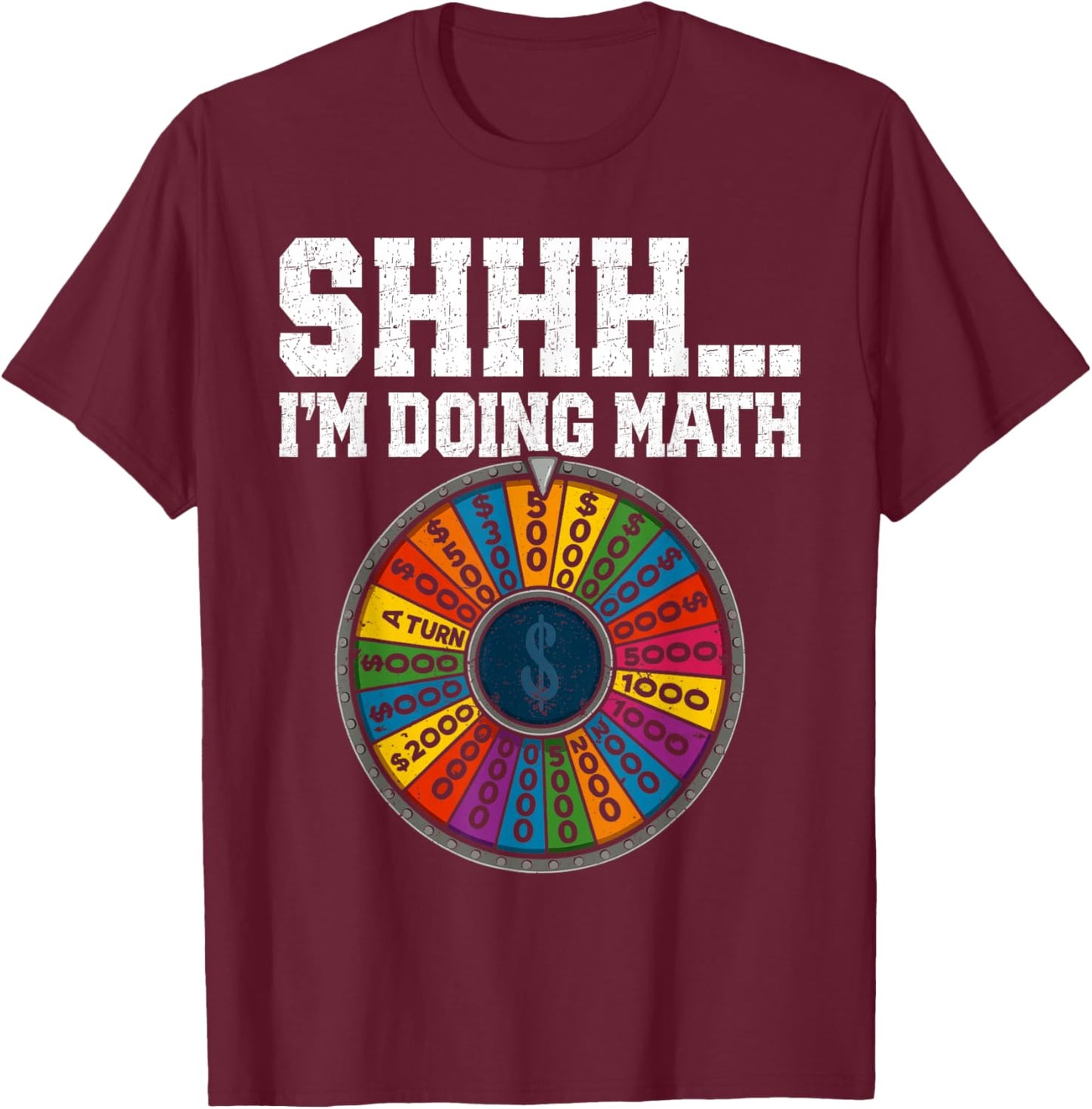 Funny Game Show Contestant T-Shirt - T-Shirt | Maroon