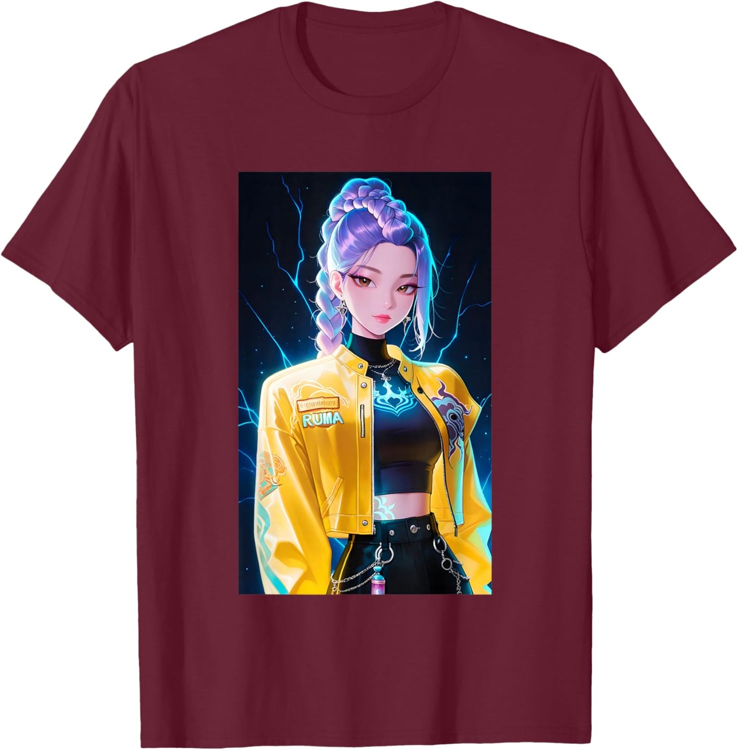 Cute Rumi T-Shirt - T-Shirt | Maroon