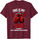 Amyloidosis Awareness This is My Fight T-Shirt - T-Shirt | Maroon
