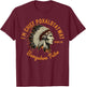 I'm Chief Pokalotatwat from The Tribe Indigenous Native T-Shirt - T-Shirt | Maroon