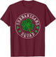 Shenanigans Squad Funny Leopard Clovers St Patrick Day T-Shirt - T-Shirt | Maroon