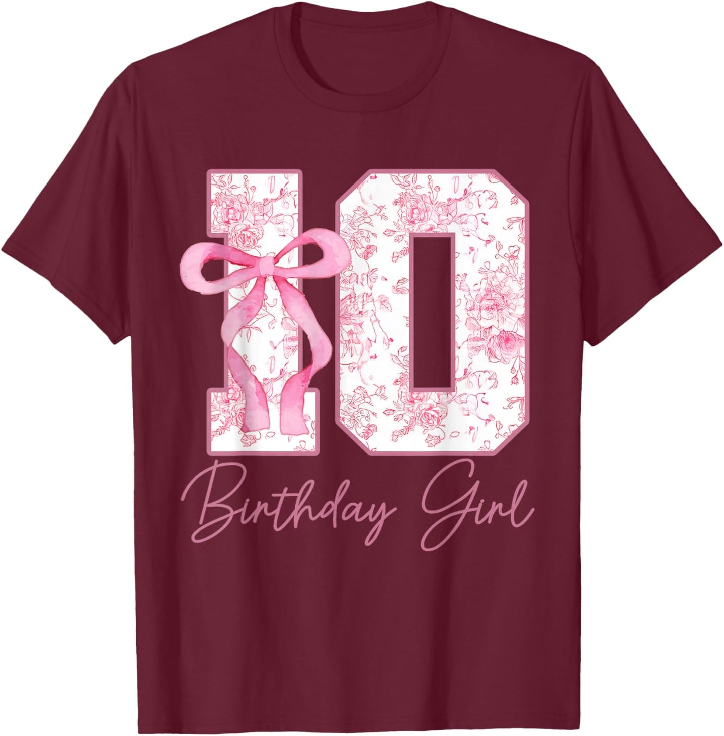 Aesthetic T-Shirt - T-Shirt | Maroon