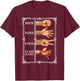 Rock Paper Scissors Flashbang Gamer Meme T-Shirt - T-Shirt | Maroon