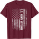 US Army Veteran Dad Veterans Day Birthday Thank You T-Shirt - T-Shirt | Maroon