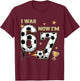 I was 6 Now I'm 7 Year Old Birthday 67 Soccer 7th Birthday T-Shirt - T-Shirt | Maroon