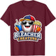 Bleacher Creature Baseball Fan Supporter Game Day Funny Ball T-Shirt - T-Shirt | Maroon