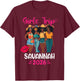 Black Girls Trip Savannah 2026 Vacation Matching T-Shirt - T-Shirt | Maroon