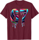 67 Six Seven 6 7 Meme Design Funny 6 7 T-Shirt - T-Shirt | Maroon